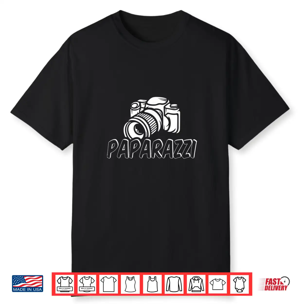 Paparazzi Funny Dad Photographer Retro Camera Shirt Paparazzi Funny Dad Photographer Retro Camera Shirt