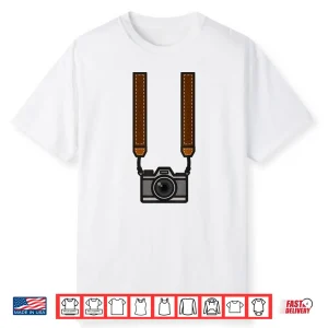 Photographer Costume Halloween Tourist Graphic Shirt