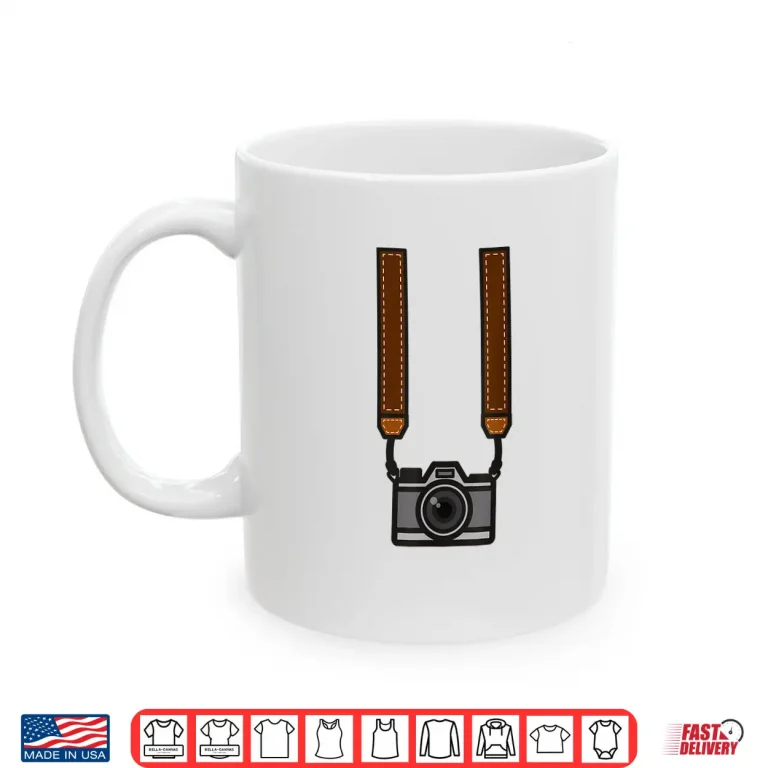 Mug Photographer Costume Halloween Tourist Graphic Shirt