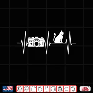 Design Photographer Shirt Funny Cat Lover Camera Photography Shirt