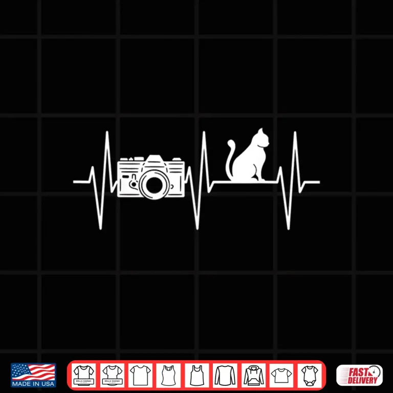 Design Photographer Shirt Funny Cat Lover Camera Photography Shirt