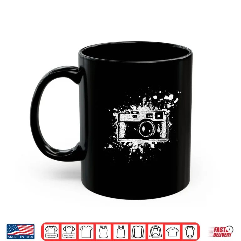 Mug Photographer Gift Vintage Camera Retro Photography Shirt