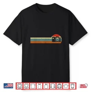Retro Photographer Camera Funny Journal Photography Shirt