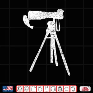 Design Retro Vintage Distressed Bird Photographer Wildlife Shirt