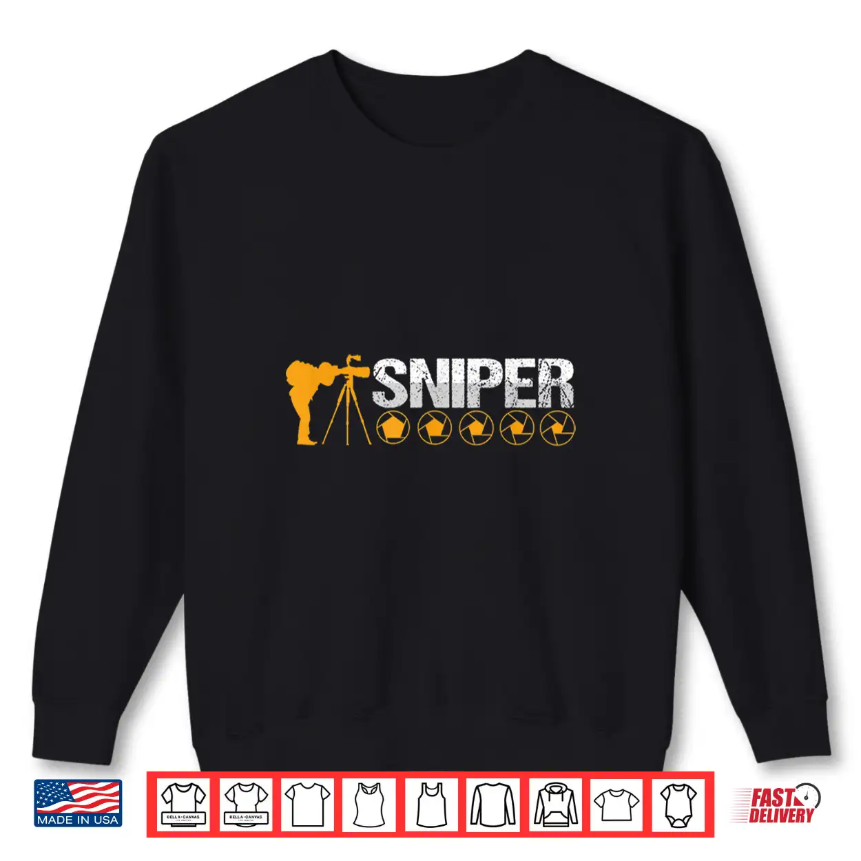 Sharp Sniper Photographer Cameraman Shutterbug Shirt Sharp Sniper Photographer Cameraman Shutterbug Shirt