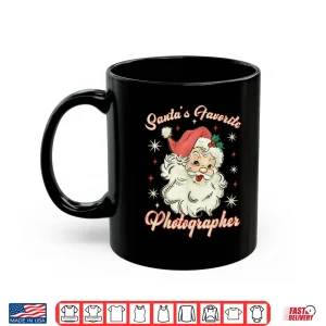 Mug SantaS Favorite Photographer Funny Christmas Santa Shirt
