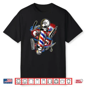 Barber Barbershop Hairstylist Hair Style Haircut Shirt