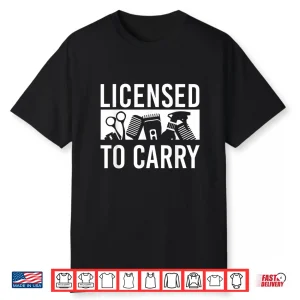 Cool Barber Hairstylist Hairdresser Hair Tools Shirt