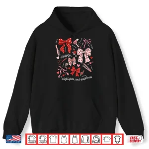 Hoodie Coquette Bow Hairdresser Valentine Day Hairstylist Salon Shirt