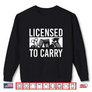 Sweatshirt Cool Barber Hairstylist Hairdresser Hair Tools Shirt