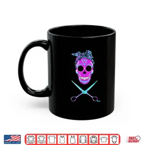 Mug Cute Hairstylist Vintage Sugar Skull Hair Stylist Shirt
