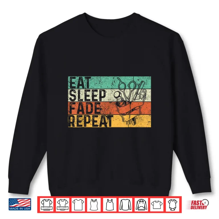 Sweatshirt Funny Barber Quote Hairdresser Man Hairstylist Shirt