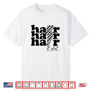 Hair Stylist Retro Professional Hairstylist Shirt