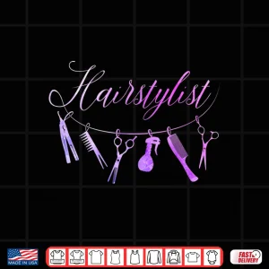 Design Love Hairstylist Hairdresser Hair Stylist Funny Shirt