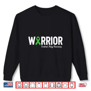 Sweatshirt Cerebral Palsy Warrior CP Green Ribbon Awareness Shirt 1