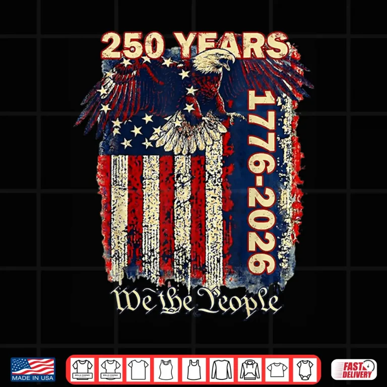 Design 250 Anniversary USA Patriotic 1776 America 250th Shirt 1