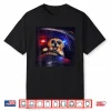 Funny Police Golden Retriever Driving Dog Meme Shirt