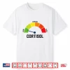 Low Cortisol Levels Wellness Aesthetic Meme Shirt