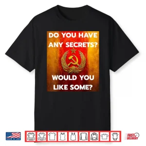 Secret Minimalist Stealth Graphic Concept Shirt