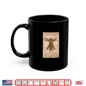 Mug Vitruvian Bigfoot Da Vinci Parody Cryptid Shirt 1