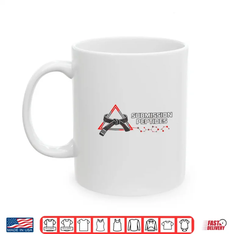 Mug Jiu Jitsu Recovery Peptides Combat Sports Fitness Shirt
