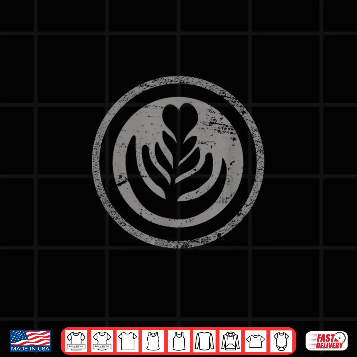 Vintage Latte Art Funny Barista Retro Graphic Shirt Vintage Latte Art Funny Barista Retro Graphic Shirt