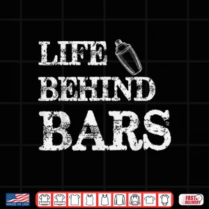 Design Bar Quote Bartender Funny Bartending Gift Men Women Shirt