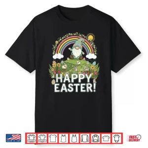 Happy Easter Garden Gnome Egg Hunt Gift Shirt