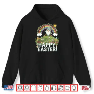 Hoodie Happy Easter Garden Gnome Egg Hunt Gift Shirt