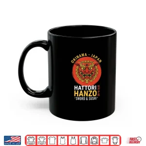 Mug Hattori Hanzo Sword Sushi Okinawa Japan Anime Comic Shirt