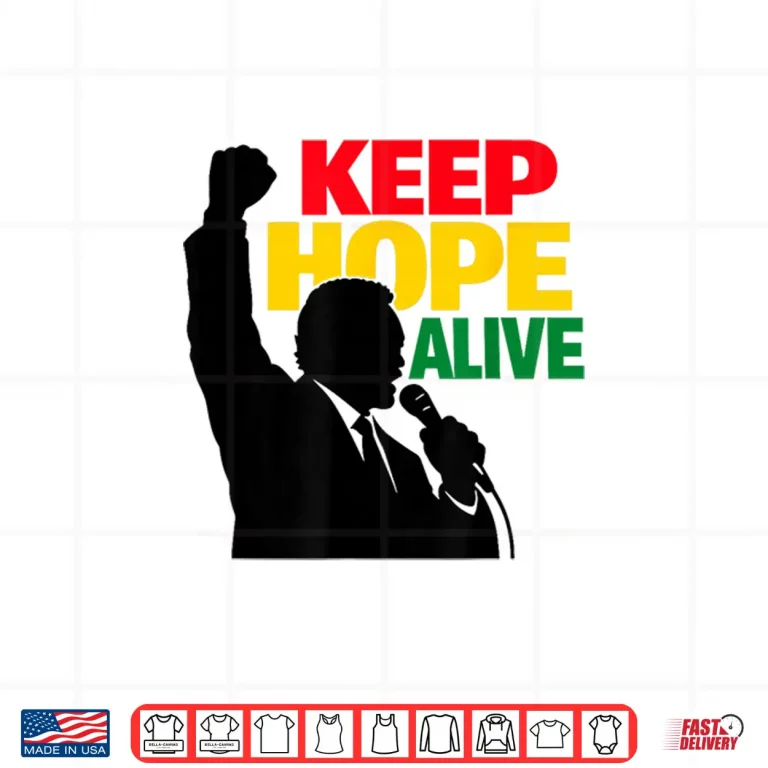 Design Keep Hope Alive Long Sleeve Positive Message Shirt