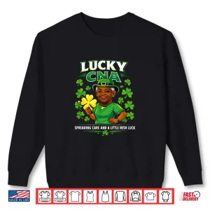 Sweatshirt Lucky CNA Saint Patricks Day Caregiver Irish Pride Shirt