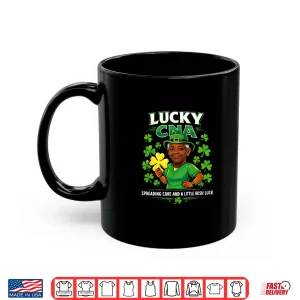 Mug Lucky CNA Saint Patricks Day Caregiver Irish Pride Shirt