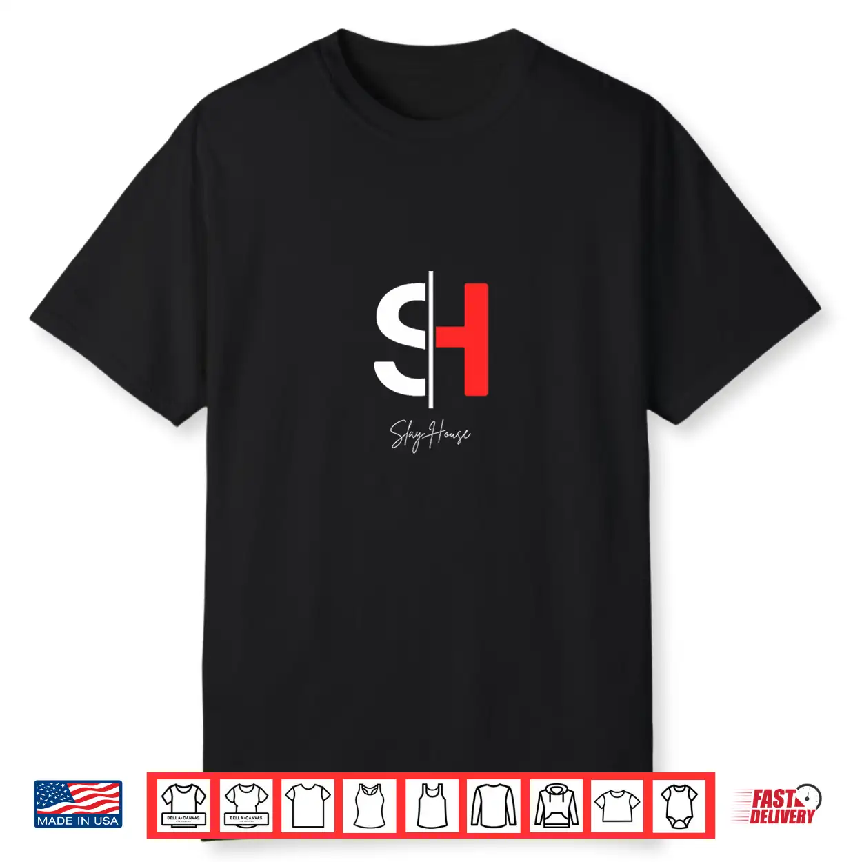 Sh Logo Minimal Streetwear Graphic Premium Tri Blend Shirt Sh Logo Minimal Streetwear Graphic Premium Tri Blend Shirt