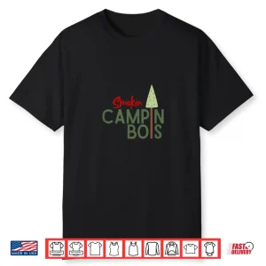 Somkin’ Campin’ Bois Outdoor Adventure Graphic Shirt