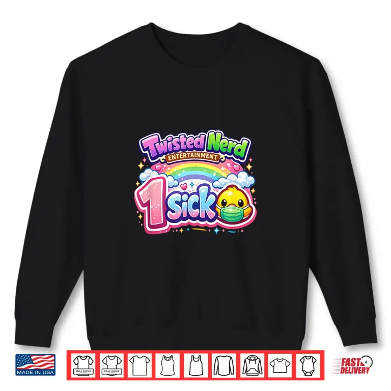 Sweatshirt TNE One Sick Duck Quirky Streetwear Graphic Shirt