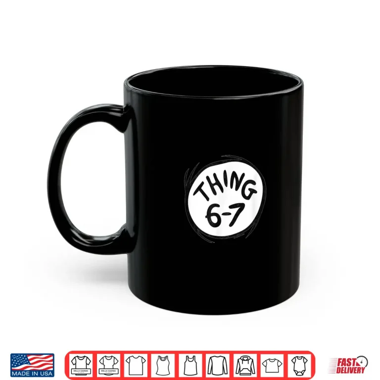 Mug The Cat In The Hat Signature Collection Thing 6 7 Shirt