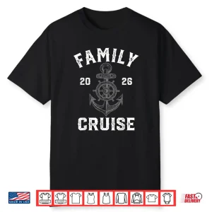 Cruise Squad 2026 Family Group Matching Cruising Vacation Shirt