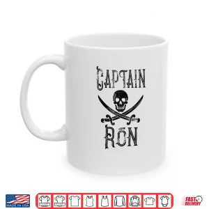 Mug Cool Captain Ron Retro Personalized Pirate Boating Gift Shirt