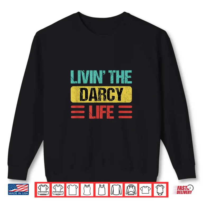 Sweatshirt Darcy Name Custom Minimalist Personalized Shirt