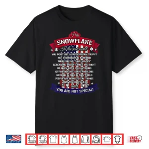 Hey Snowflake The Real World Army Dad Patriotic Shirt
