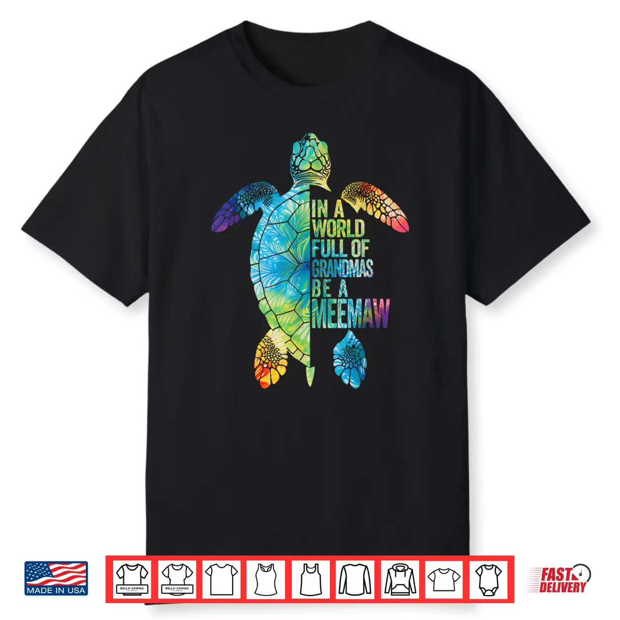 In A World Full Of Grandmas Be A Meemaw Funny Grandma Shirt In A World Full Of Grandmas Be A Meemaw Funny Grandma Shirt