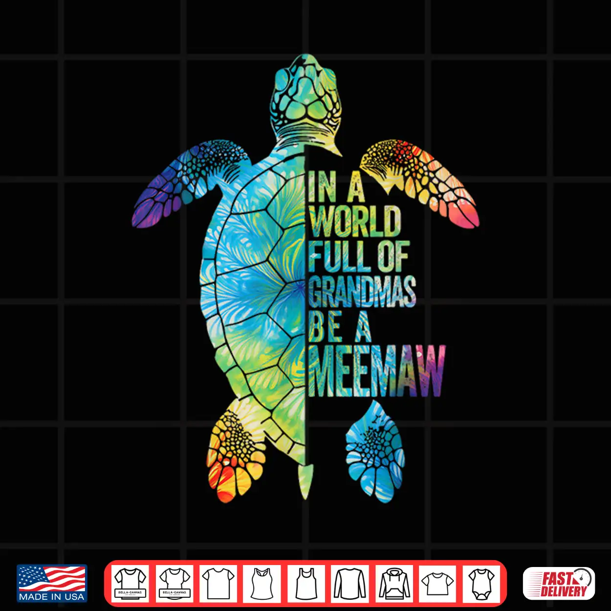 In A World Full Of Grandmas Be A Meemaw Funny Grandma Shirt In A World Full Of Grandmas Be A Meemaw Funny Grandma Shirt