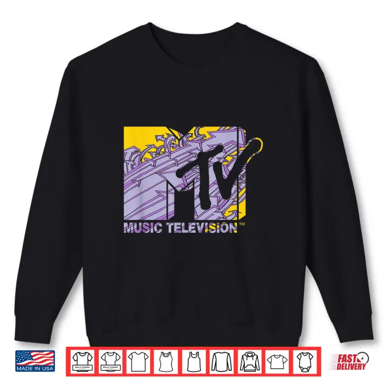 Sweatshirt Mademark X MTV MTV Arrows Of Time Toward The Future Hacha Art Shirt