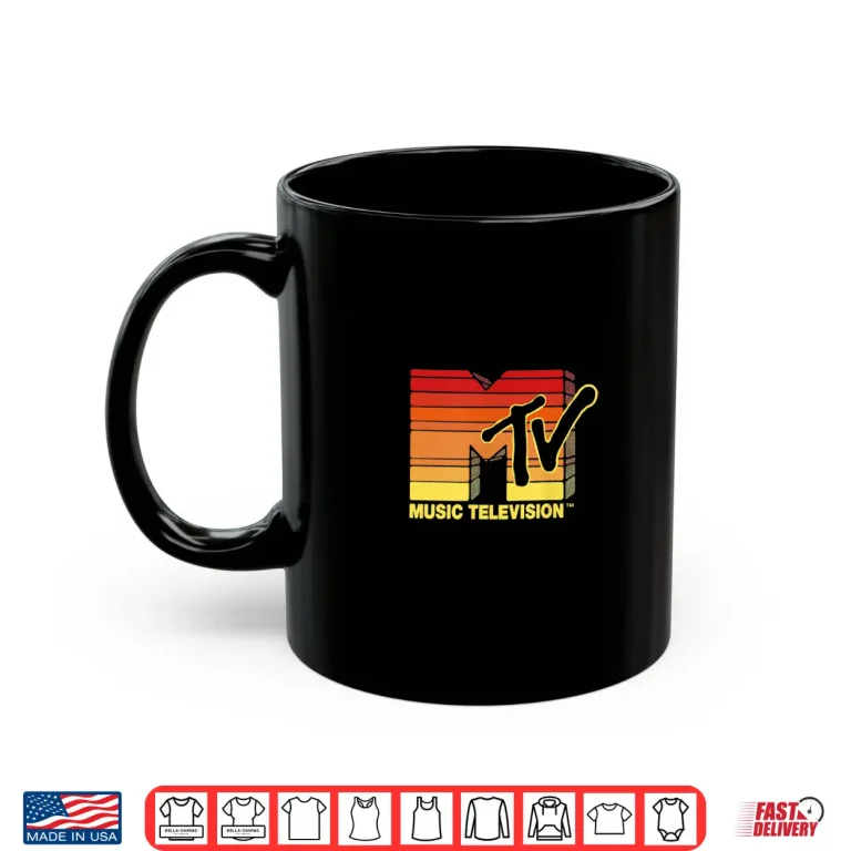 Mug Mademark X MTV Hand Hewn Sun Stripes Vintage MTV Logo Shirt