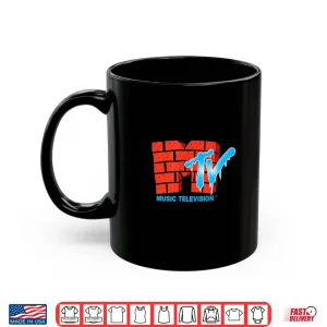 Mug Mademark X MTV Official MTV Logo Wall And Frosty Ice Text Shirt
