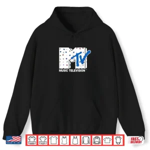 Hoodie Mademark X MTV Retro Abstract Shapes Graphic Logo Shirt