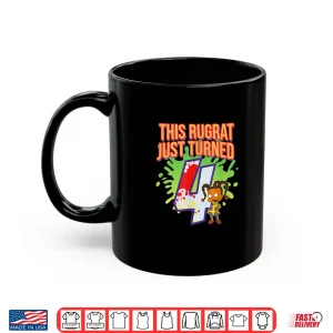 Mug Mademark X Rugrats This Rugrat Just Turned 4 4th Birthday Shirt
