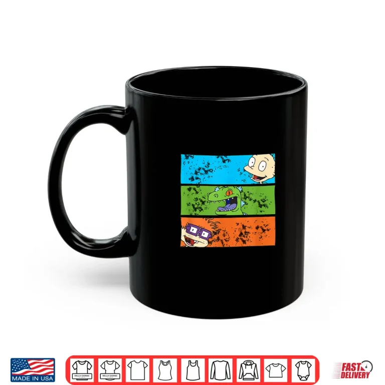 Mug Mademark X Rugrats Tommy X Chuckie X Reptar Art Splatter Shirt