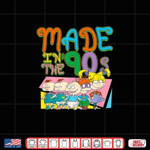 Design Mademark X Rugrats Made In The 90s Nineties Baby Shirt